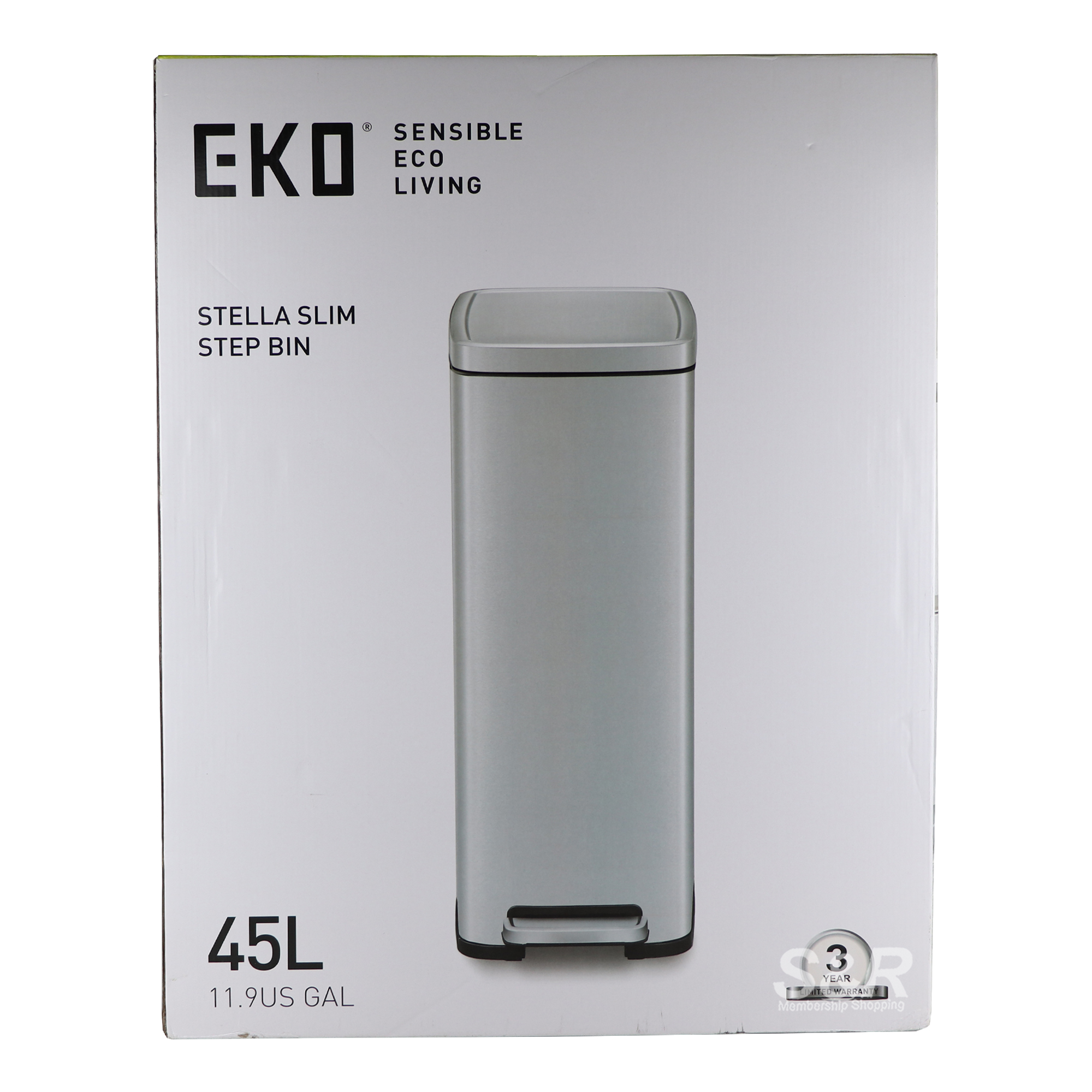 EKO Stella Slim Step Bin 45L EKO Stella Slim Step Bin 45L